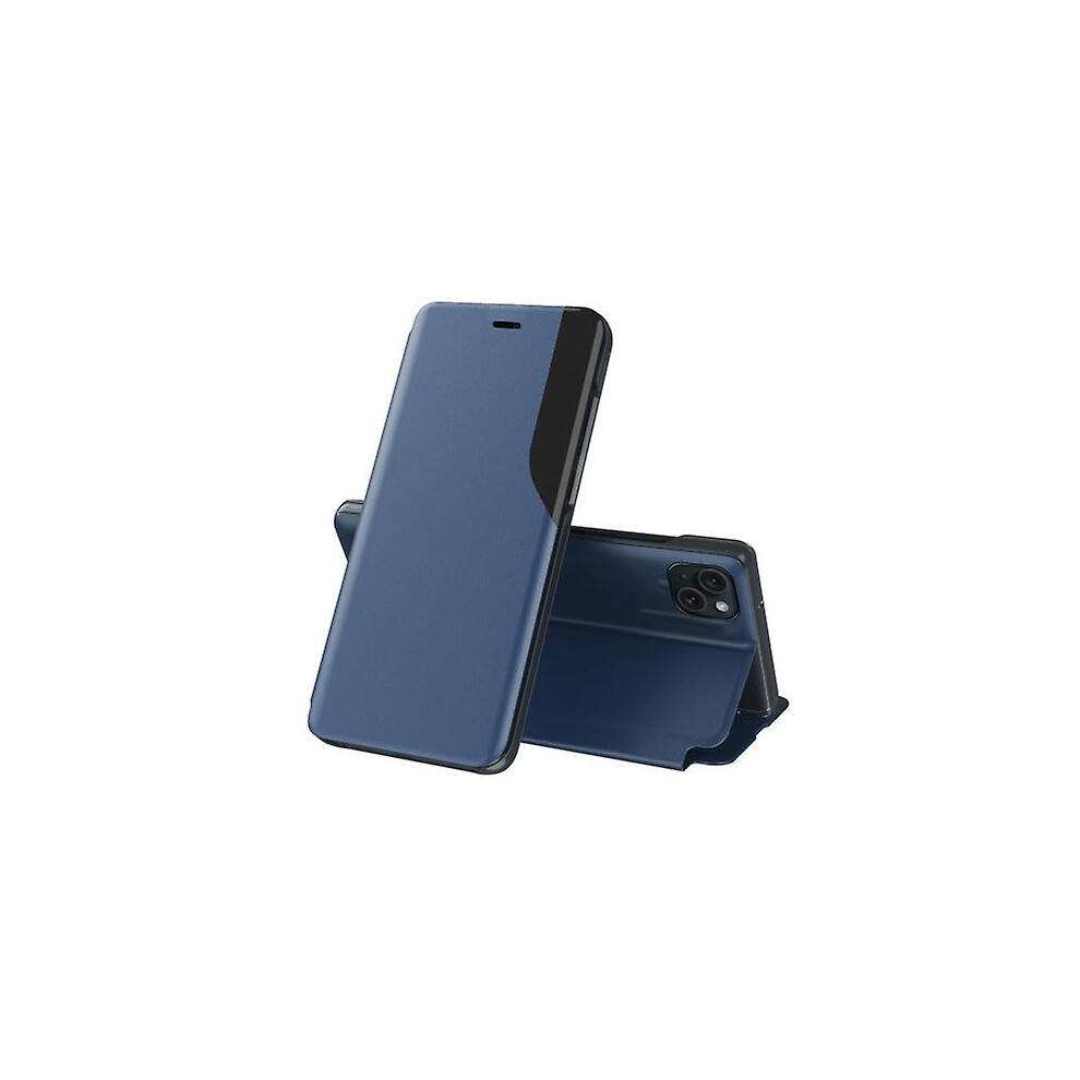 (, Iphone 15) For Iphone 15 Attraction Flip Holder Leather Mobile Phone Case Blue 8994439352934
