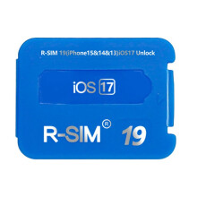 Mobile Phone Rsim19 Unlocking Card For Phone 15/14/13/12/11 Series Rsim19 Unlock Card