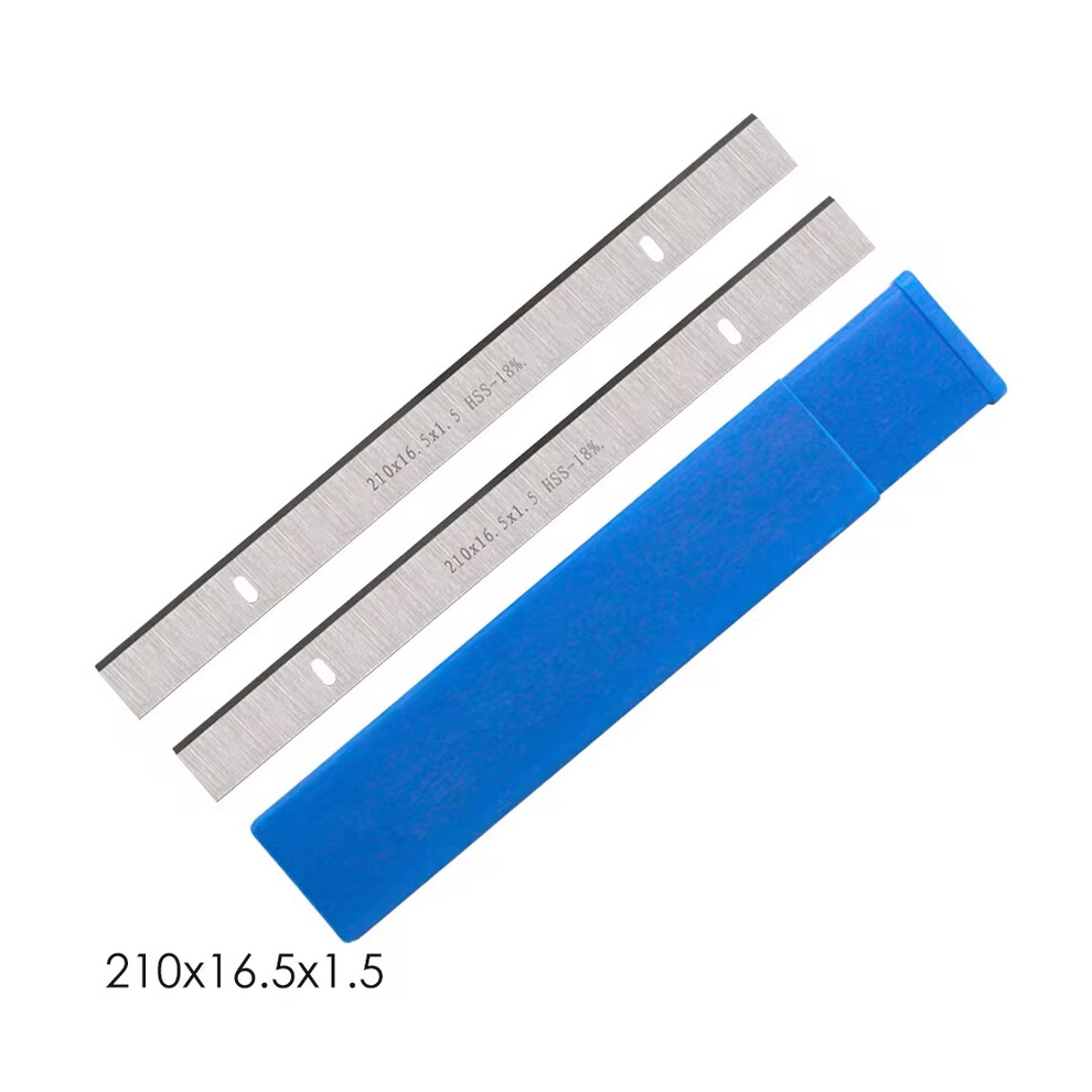 8" 210Mm Hss Thickness Planer Blades 210 X 16.5 X 1.5 Mm Wood Knife Woodworking Parts For Einhell Tc-Sp 204 Erbauer 6927512810740