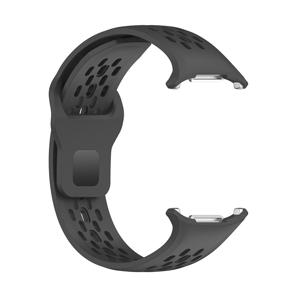 (Black) Watch Strap for Samsung Galaxy Watch7 Ultra 22MM Breathable Silicone Replacement Strap for Hole Style Sports Accessories