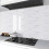 Living And Home (02) 10 Pcs Peel and Stick Marble Wall Tile Blacksplash 3