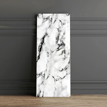 (04) 10 Pcs Peel and Stick Marble Wall Tile Blacksplash