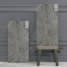 (05) 10 Pcs Peel and Stick Marble Wall Tile Blacksplash