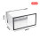 Living And Home 12-Pack Clear Plastic Stackable Shoe Boxes - Transparent, Foldable, Adjustable, Freestanding with Mesh Airflow 6