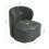 Living And Home Grey Chic Upholstered Swivel Chair 6