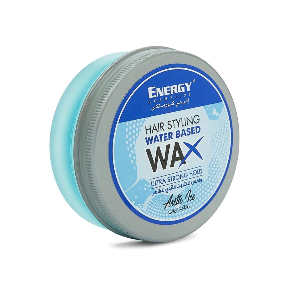 ENERGY COSMETICS Artic Ice Hair Styling Water Based Wax 100ml | Ultra Strong Hold for All-Day Style & Control