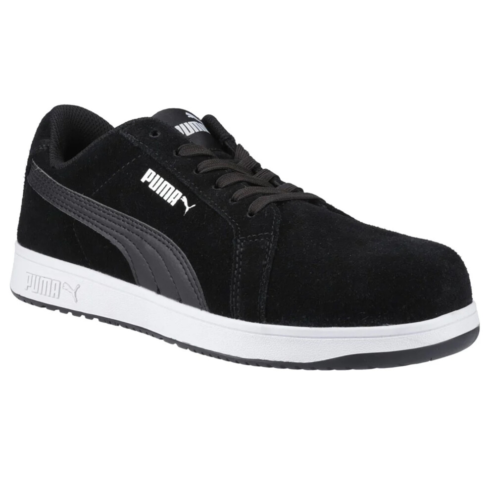 (3 UK, Black) Puma Safety Unisex Adult Iconic Low Safety Shoes