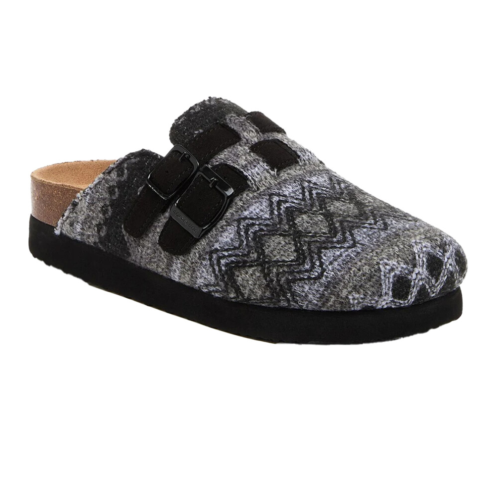 (8 UK, Black) Rocket Dog Womens/Ladies Abel Plus Zig Zag Mules