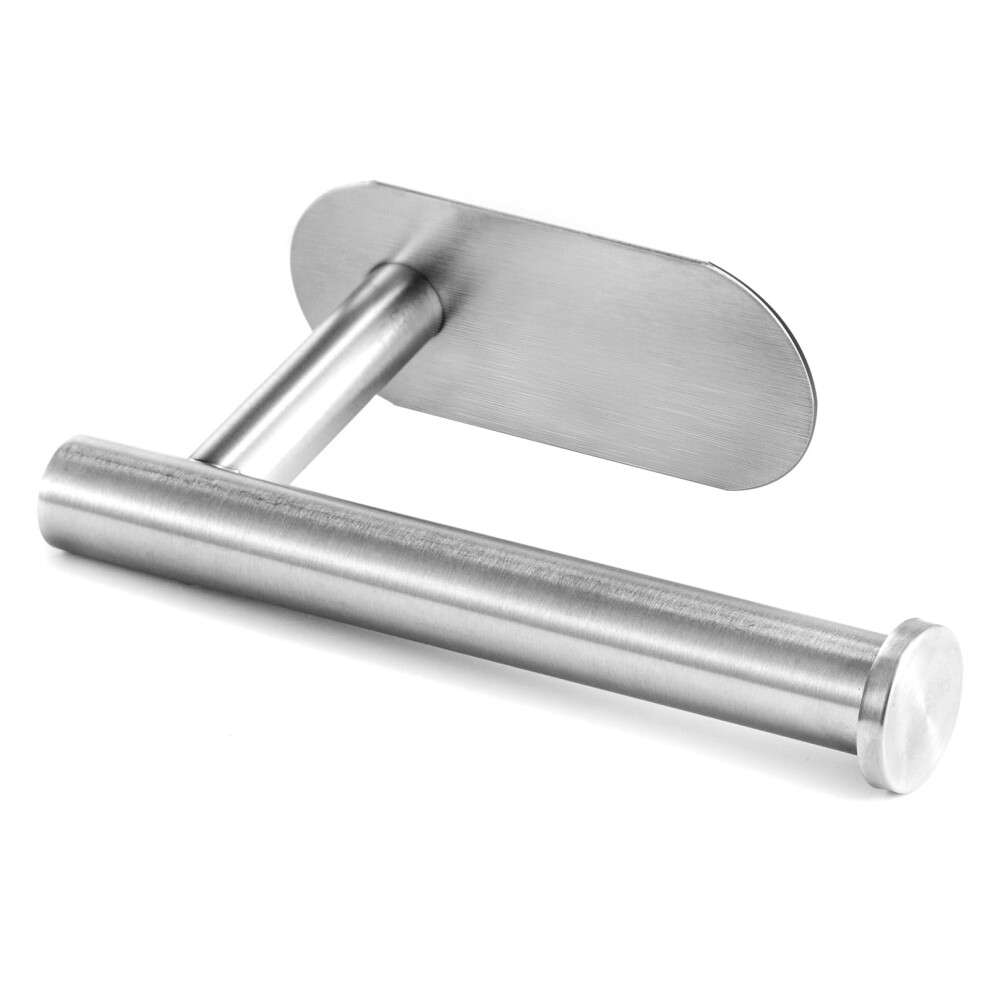 Stainles Steel Wall Mount Toilet Roll Paper Holder Self Adhesive