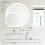 (Round 60cm) Bathroom Mirror with LED Wall Mounted Mirrors 9