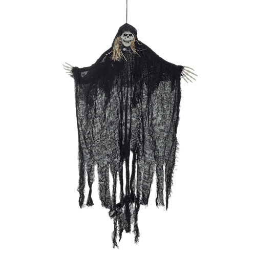 Living And Home 120cm Halloween Hanging Skeleton Ghost with Sensor 2