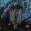 Living And Home 120cm Halloween Hanging Skeleton Ghost with Sensor 2