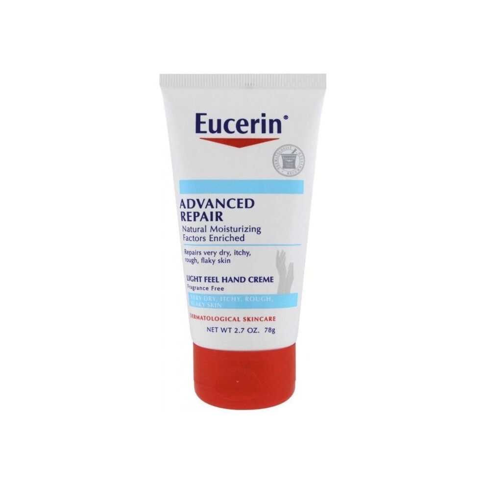 Eucerin Advanced Hand Repair Cream |Intensive Moisturizing Relief for Dry & Rough Hands 78g