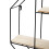 Living And Home Octagonal Metal Floating Wall Display Shelf 4