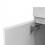 AICA (600mm) Gloss White Freestanding Bathroom Vanity Units with Basin Sink 3