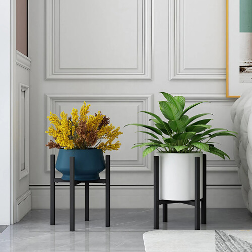 Living And Home Metal Plant Stand Flower Pot Holder