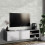 Living And Home Grey Industrial Cement PVC Wallpaper Self Adhesive 1