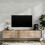 Living And Home Grey Industrial Cement PVC Wallpaper Self Adhesive 2