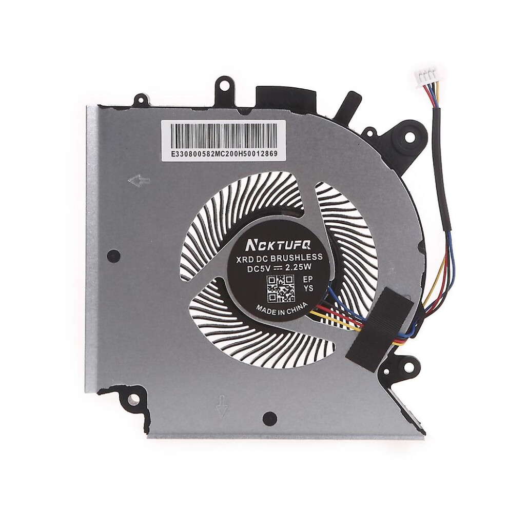 (Cpu) For Msi Katana Gf66 Gf76 11Sc 11Uc Laptop Cpu Cooling Fan 5V 4Pin Gpu Radiator 8994439442543