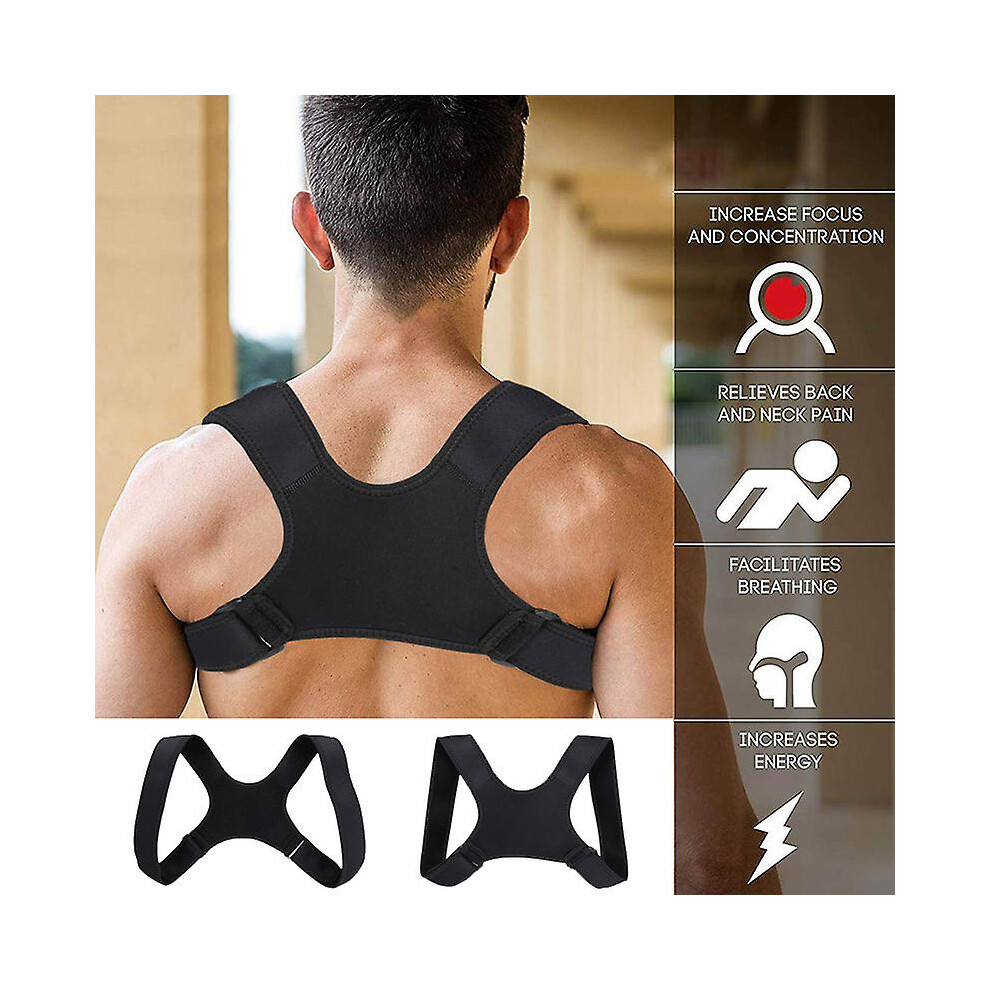 Posture Corrector Clavicle Fracture Support Back Shoulder Straighten Brace Belt