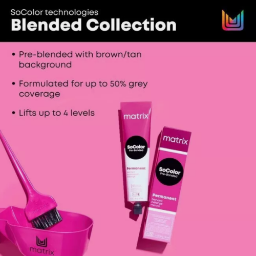 Matrix Socolor Pre-Bonded Permanent Color (12M Chocolate Super Light Blond) 90ml 2