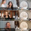 ELECWISH 60cm Round LED Lighted Hollywood Mirror Dimmble Vanity Make up Mirror 4