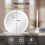 ELECWISH 60cm Round LED Lighted Hollywood Mirror Dimmble Vanity Make up Mirror 7