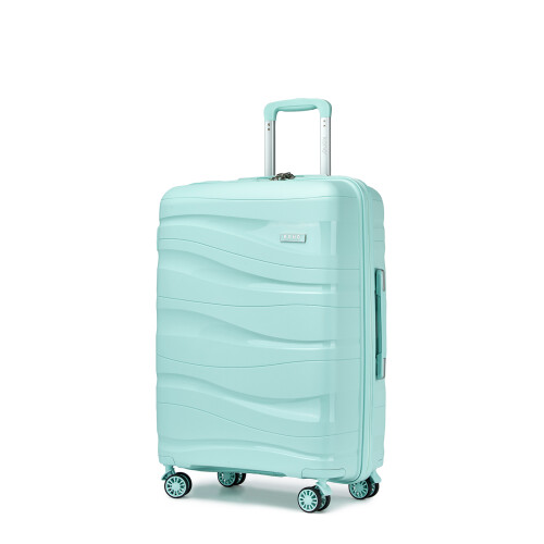 (24 inch) Mint Green 20/24/28 Hard Shell Suitcase With TSA Lock