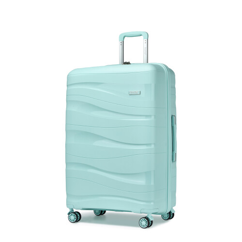 (20+24+28 inch) Mint Green 20/24/28 Hard Shell Suitcase With TSA Lock 2