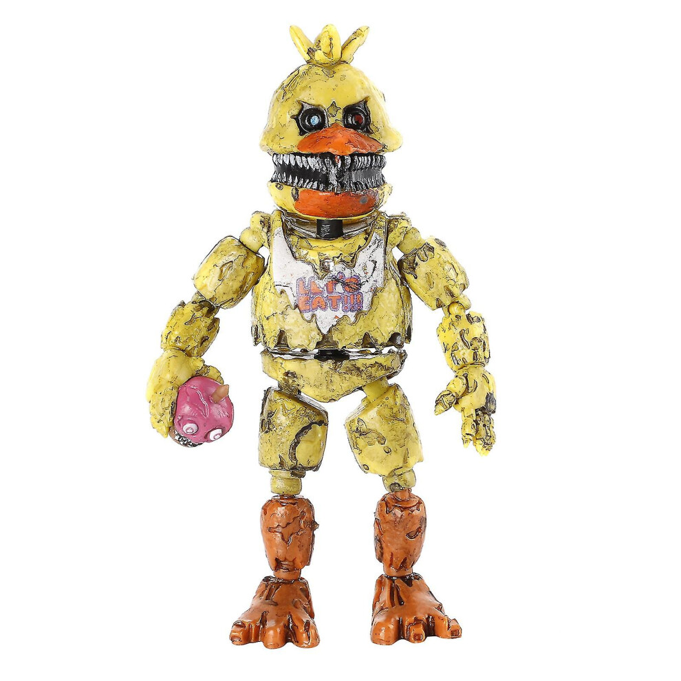 (Yellow) -Five Nights At Freddy's Funko Game Fnaf Action Figures Toy Bonnie Play Foxy Doll Yellow