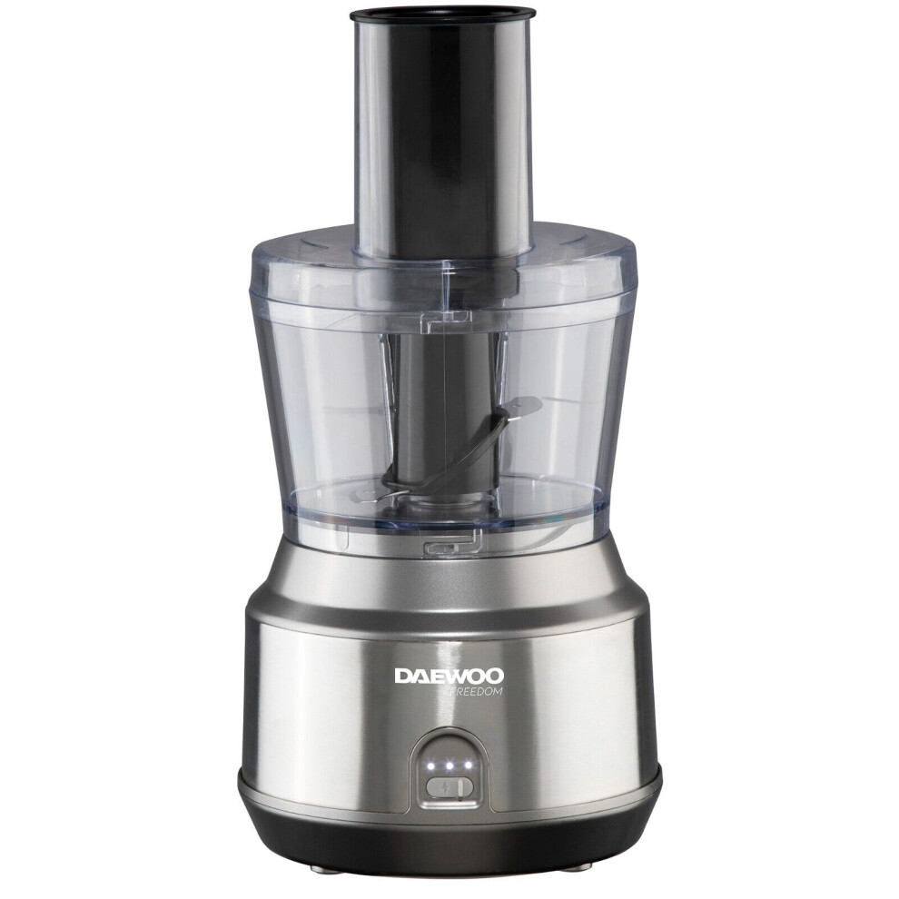 Daewoo 200W Cordless Pro 750ml Food Processor Stainless Steel 2 Speed 30mins Runtime