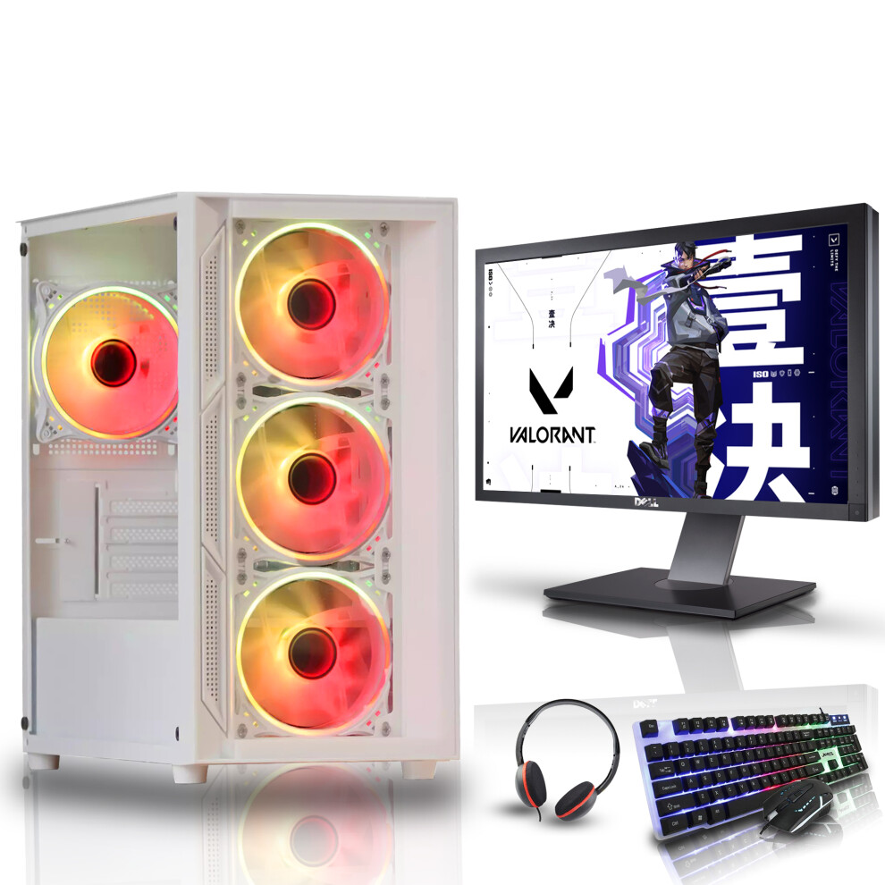 Gaming PC Bundle Intel Core i7 16GB RAM 1TB HDD NVIDIA GTX 1650 - W10