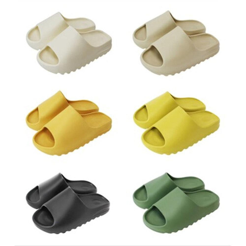 (Black, 44-45) Slides Slippers Platform Beach Sandals Unisex Slippers 2