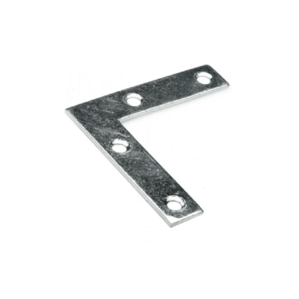 Fast-Pak VP8435 Mending Plates Brackets And Braces 2 Inc 50mm Corner Plate 4PC