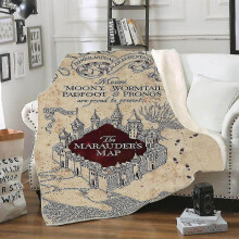 100*130cm Thick Throw Blankets For Adults Kids, Harry Potter Fleece Blanket Super Soft Sherpa Throw Blanket For Bed And Sofag)
