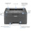 Brother HL-L2400DW Mono Laser Printer |Single function | Automatic 2-sided print |A4 |UK Plug 2