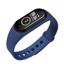 (Blue) Watch Smart Bracelet Waterproof Fitness