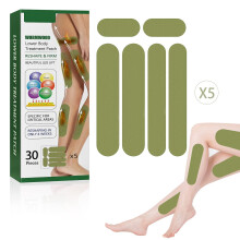 Pack Of 30 Herbal Legs Plasters, Wormwood Leg Slimming Patches, Leg Slimming Patches, Herbal Legs Cellulite Reduction