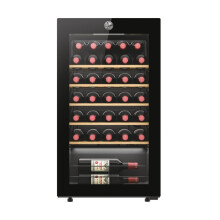 Hoover HOWC034K Freestanding Black 34 bottle(s)