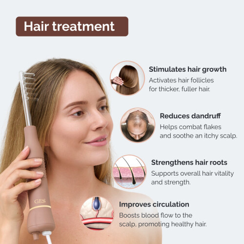 GESS Darsonval High Frequency Massager til Avanceret Ansigt og Hår 2