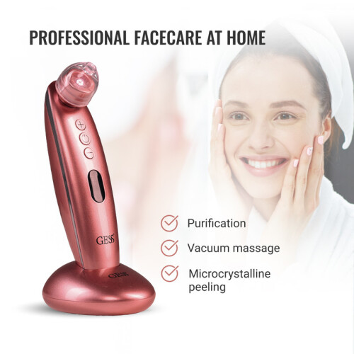 Fjerner af hudorme med kamera, 4 dyser, GESS Sleek 2