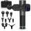 Massagepistole, Perkussionsmassagepistole, 9 Köpfe, Tiefengewebe, GESS 1