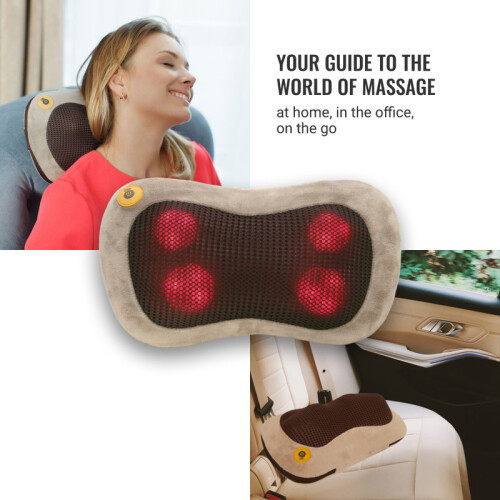 GESS Eletric Shiatsu Deep Kneading Massage Pillow 1