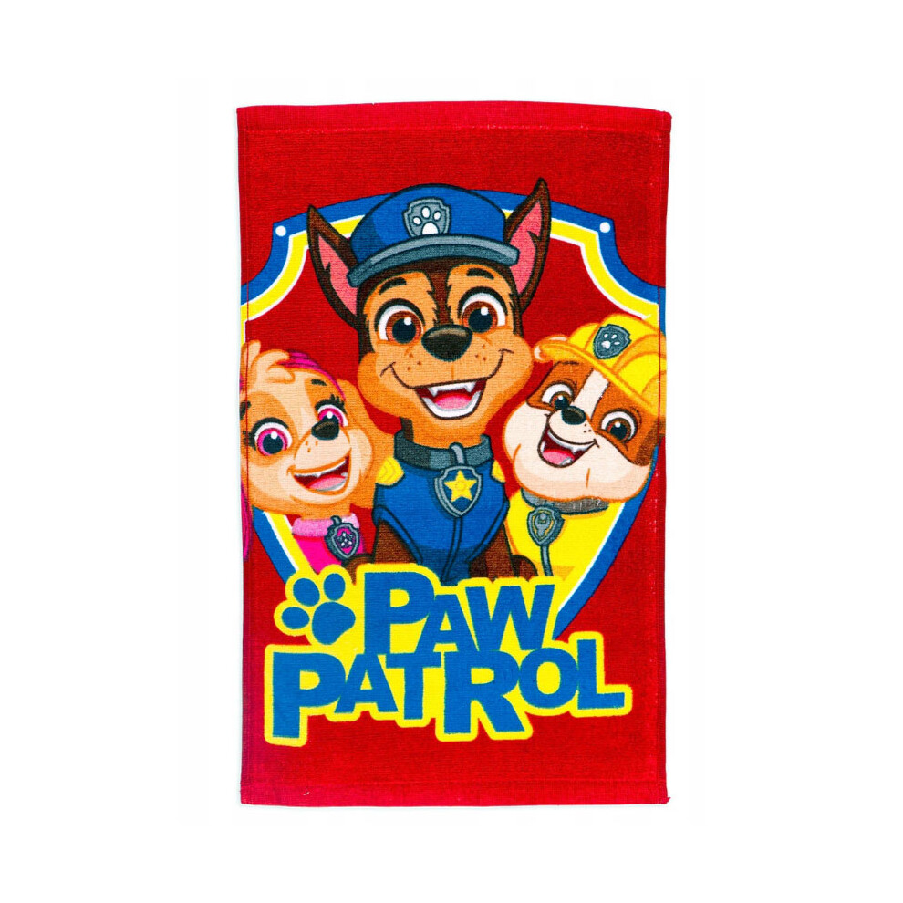 Paw Patrol Hand & Face Towel 30 X 50 Cm 100% COTTON