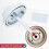 SPARES2GO Control Knobs for Vaillant VUW Boiler Temperature On Off Switch Dial (Pack of 2, Grey, 45mm) 5