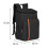 Lightweight, waterproof, insulated 20 liter black backpack 1