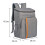 20L lightweight waterproof thermal backpack gray 1