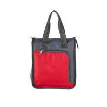 Isolierte Kühltasche mit breitem Griff und wasserdichte tragbare Lunchtasche, Rot