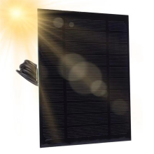 6W Solar Panel Doorbells Security Cameras Lights Charging Panel