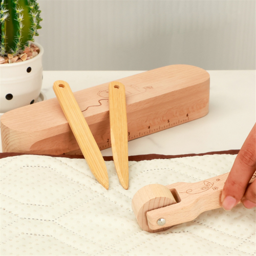 Tailor Wooden Seam Roller Pressing Seam Tool for Sewing Tailor 1